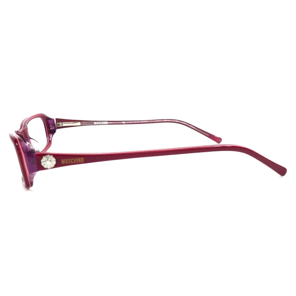 Moschino Eyeglasses Frames M3729-V-B 578 Pink Red Cat Eye Full Rim 49-15-135
